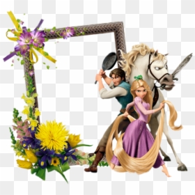 #frame#cartoon#disney - Tangled Disney, HD Png Download - disney frame png