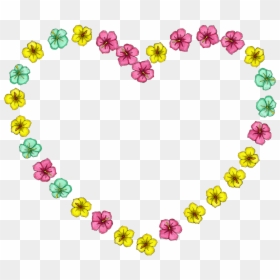 Flower Heart Png, Transparent Png - flower heart png