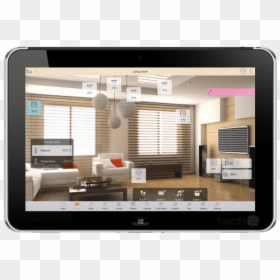 Interior Design Living Room, HD Png Download - building windows png