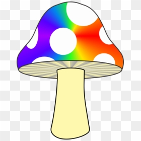Trippy Mushroom Drawing Easy, HD Png Download - mushroom clipart png