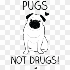 Pug, HD Png Download - tumblr dog png