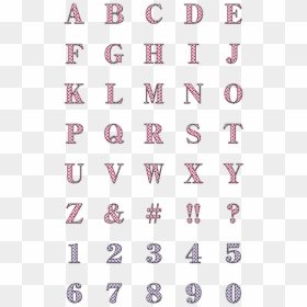 Printable Alphabet Letter Stickers, HD Png Download - japanese pattern png