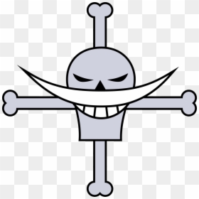 One Piece Whitebeard Flag, HD Png Download - whitebeard png