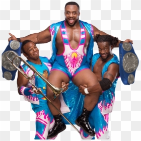 The New Day Smackdown Tag Teams Champs 2017 Png By - Wwe The New Day Tag Team Championship, Transparent Png - the new day png