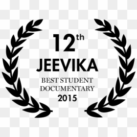 Jeevika 2015 Awards - Laurel Wreath Silhouette Svg, HD Png Download - award wreath png