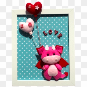 Plush, HD Png Download - hanging picture frame png