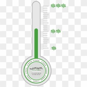 Circle, HD Png Download - fundraising thermometer png