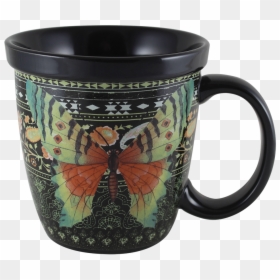 Ceramic Mug Insect, HD Png Download - boho feather png
