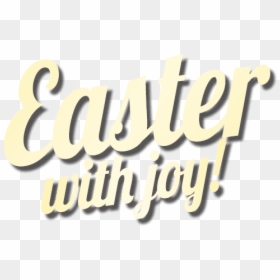 Calligraphy, HD Png Download - easter banner png