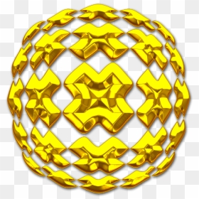 🎄 #christmas #christmasdecoration #sphere #gold #merrychristmas - Circle, HD Png Download - gold sphere png