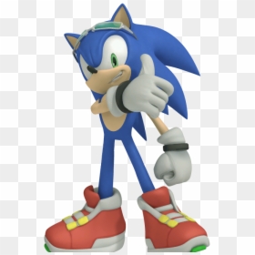 Sonic Free Riders Sonic, HD Png Download - sonic riders png