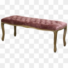 Blush Bench - Bench, HD Png Download - velvet sky png