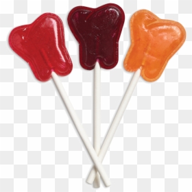 Thrive Fruit Mix Tooth Shaped Lollipops - Candy, HD Png Download - lollipops png