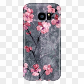 Cherry Blossom Case Samsung Galaxy S6 Edge, HD Png Download - samsung galaxy s7 edge png