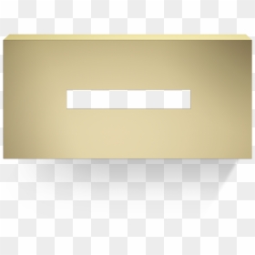 Tissue Box - Sign, HD Png Download - gold decor png
