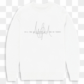 Long-sleeved T-shirt, HD Png Download - michael jackson signature png