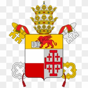 Transparent Greedy Businessman Clipart - St Pius X Coat Of Arms, HD Png Download - family crest template png