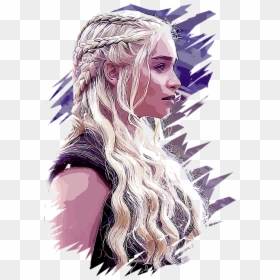 Game Of Thrones Daenerys Art, HD Png Download - khaleesi png