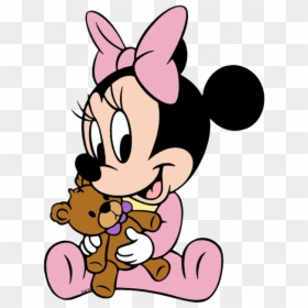 Minnie Mouse Clipart Baby Transparent - Baby Minnie Clipart, HD Png Download - baby minnie mouse clip art png