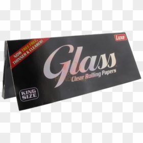 Glass Rolling Paper - Glass Papers, HD Png Download - spliff png
