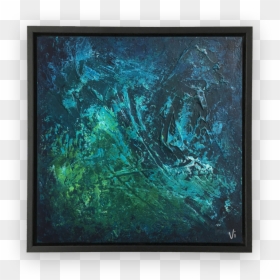 Painting, HD Png Download - turquoise frame png