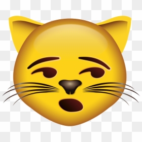 Cat Emoticon Sunglasses, HD Png Download - unamused emoji png