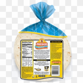 Mission Extra Fluffy Tortillas, HD Png Download - nutrition facts label png