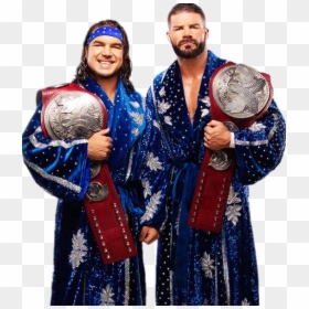 Bobby Roode And Chad Gable Raw Tag Team Champions, HD Png Download - chad gable png