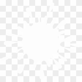 Mentahan Percikan Cat Putih Png, Transparent Png - white drop png