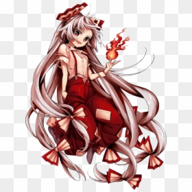 Fujiwara Mokou Touhou, HD Png Download - kaneki mask png