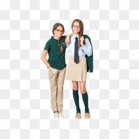 Chapel Dress Day - Students In Uniform Png Photoshop, Transparent Png - school uniform png