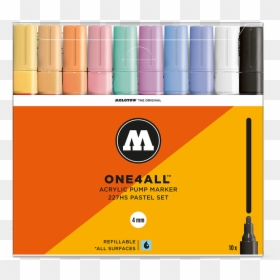 One4all™ 227hs Pastel Set"  Title="one4all™ 227hs Pastel - 227hs Molotow Marker 4 Mm, HD Png Download - pastel banner png