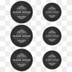 Peppermint Sugar Scrub Mason Jar Label, HD Png Download - christmas label png