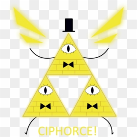 Triangle, HD Png Download - bill cypher png