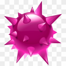 Pink Virus Icon, HD Png Download - virus icon png