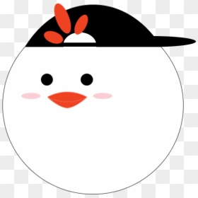 Chicken With Hat Backwards - Cartoon, HD Png Download - bap png