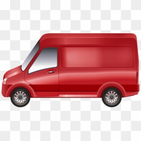 Red Van Png Clip Art - Van Clipart, Transparent Png - van clipart png