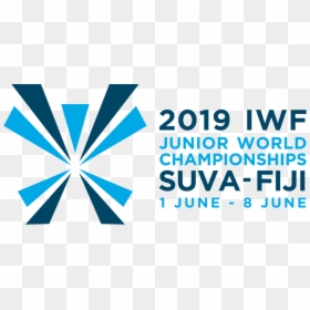 Jwc - 2019 Junior World Weightlifting Championships, HD Png Download - fiji water logo png