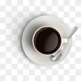 Coffee Cup Top View Png, Transparent Png - coffee cup top view png