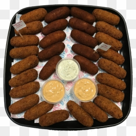 Dos Croquetas Platter - Eye Shadow, HD Png Download - croquetas png