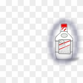 Liquid,glass Bottle,liqueur - Glass Bottle, HD Png Download - liquid drop png