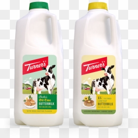 Turners Buttermilk Half Gallon, HD Png Download - time turner png
