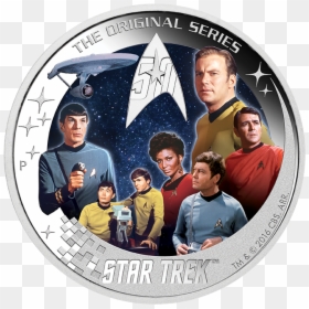 U - S - S - Enterprise Ncc-1701 Crew - Star Trek - - 2 Oz Star Trek, HD Png Download - star trek communicator png