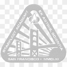 Transparent Starfleet Academy Logo, HD Png Download - star trek communicator png