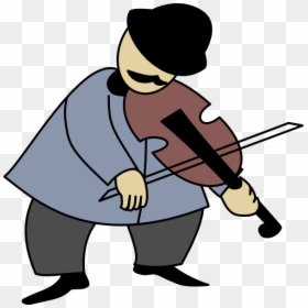 This Graphics Is Violinist 1 About Fiddler Crab, Crab - Fiddler On The Roof Cartoon, HD Png Download - violinist png