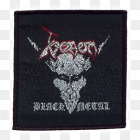 Venom "black Metal - Venom Black Metal Patch, HD Png Download - black metal png