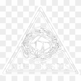 Au-dessus - Logo - Eye Of Horus With Triangle, HD Png Download - black metal png