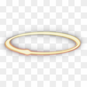 #neon#gold#angel#shiny - Bangle, HD Png Download - angel ring png