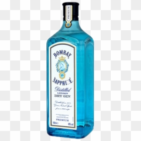 Bombay Sapphire 1 Litre, HD Png Download - bombay sapphire png