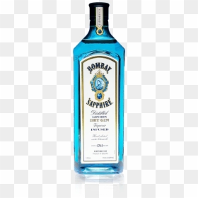 Bombay Sapphire Bottle - Bombay Sapphire Gin Png, Transparent Png - bombay sapphire png
